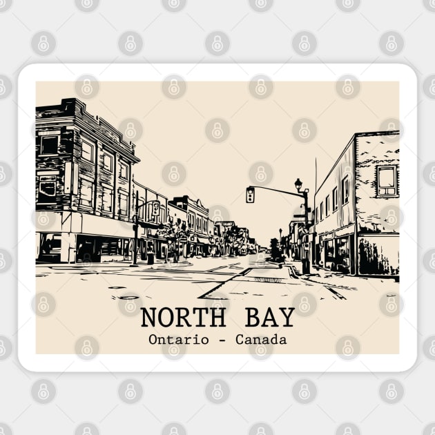 North Bay - Ontario Magnet by Lakeric